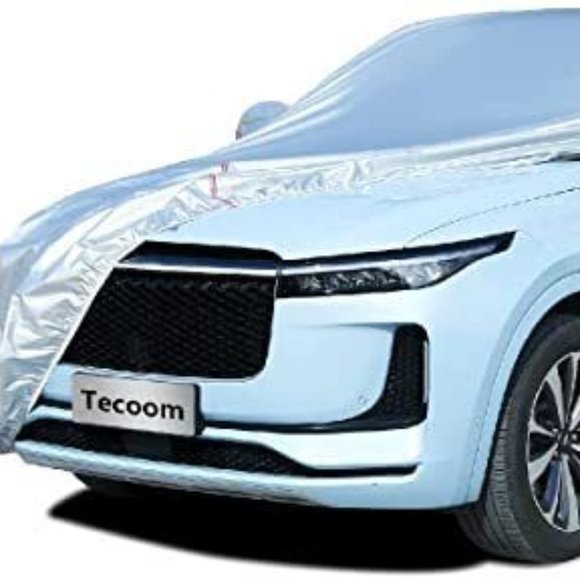 Tecoom Hard Shell Zipper Design Waterproof UV-Proof Windproof Car Cover NIB - Picture 3 of 13